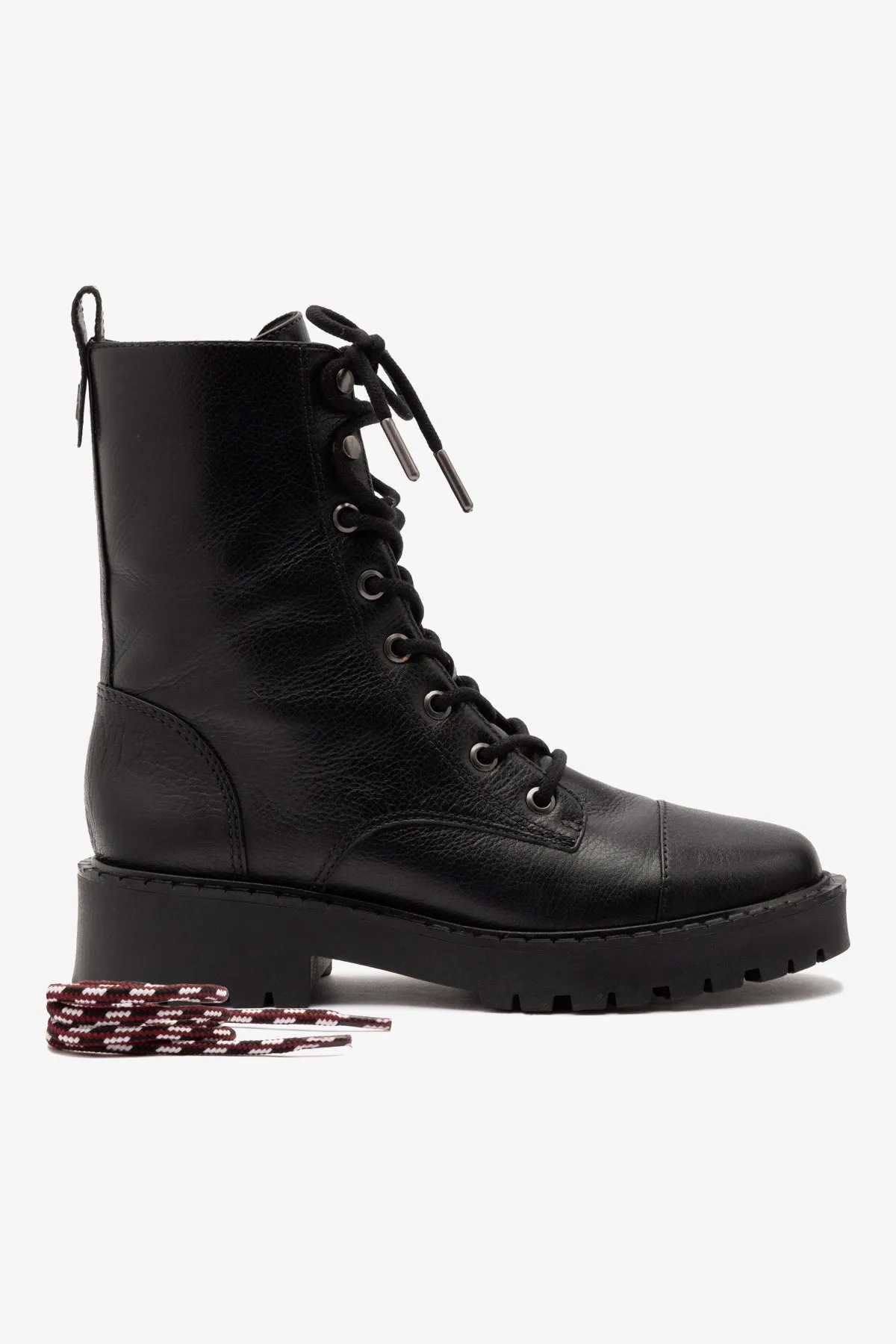 Trinity Boot In Black Leather