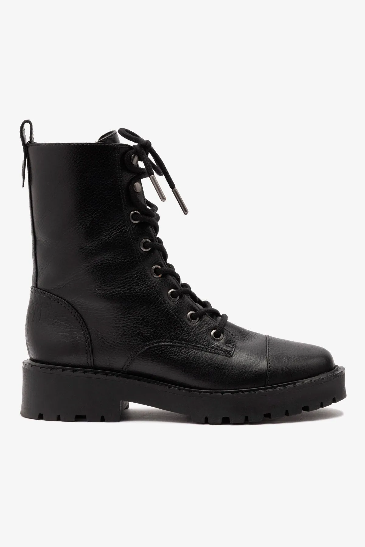 Trinity Boot In Black Leather
