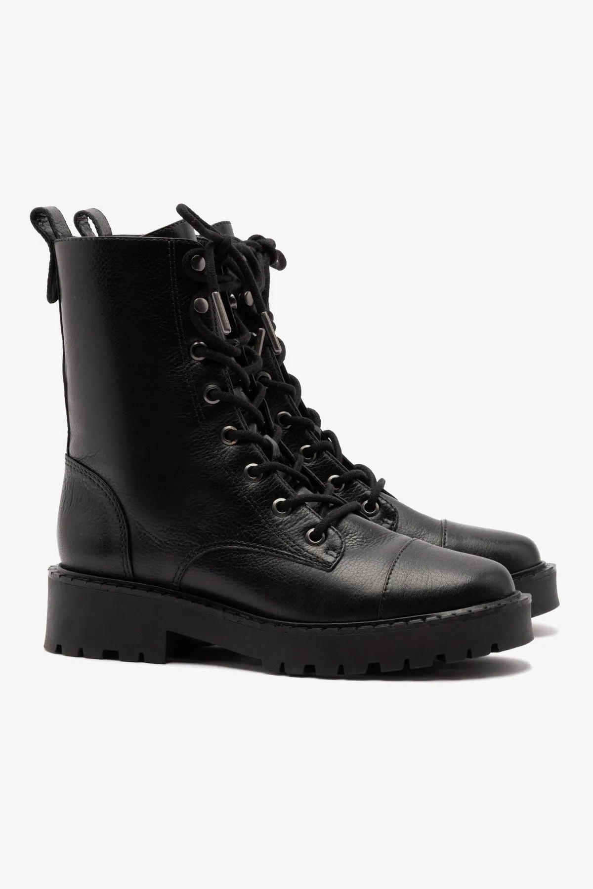Trinity Boot In Black Leather