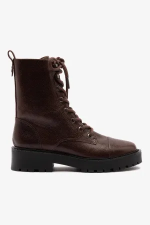Trinity Boot In Brown Leather
