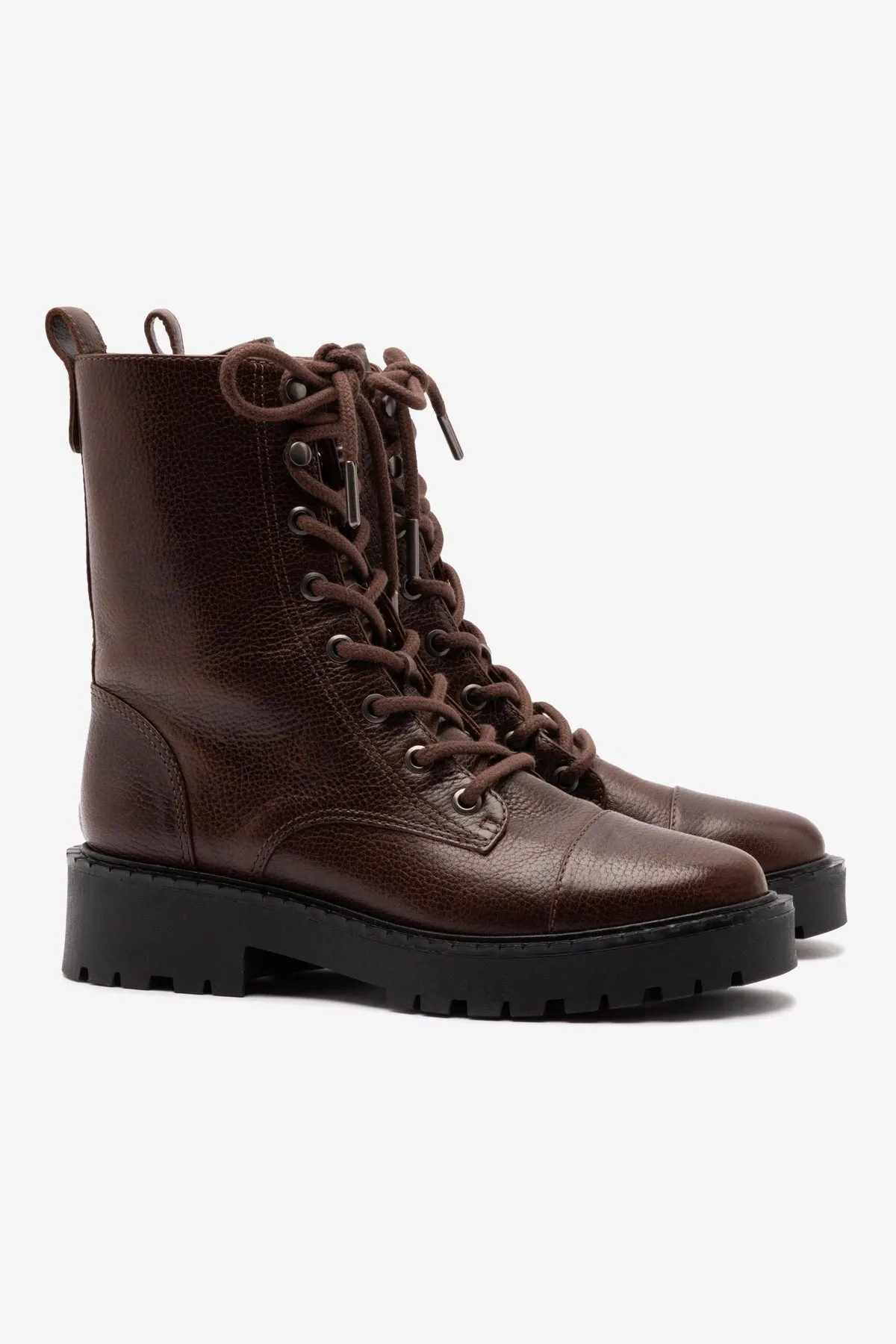Trinity Boot In Brown Leather