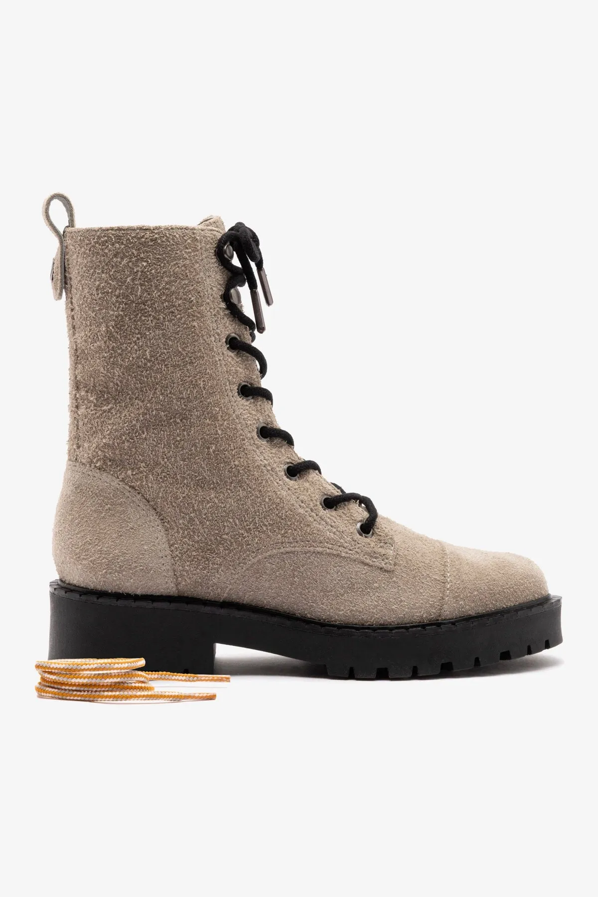 Trinity Boot In Rhino Suede
