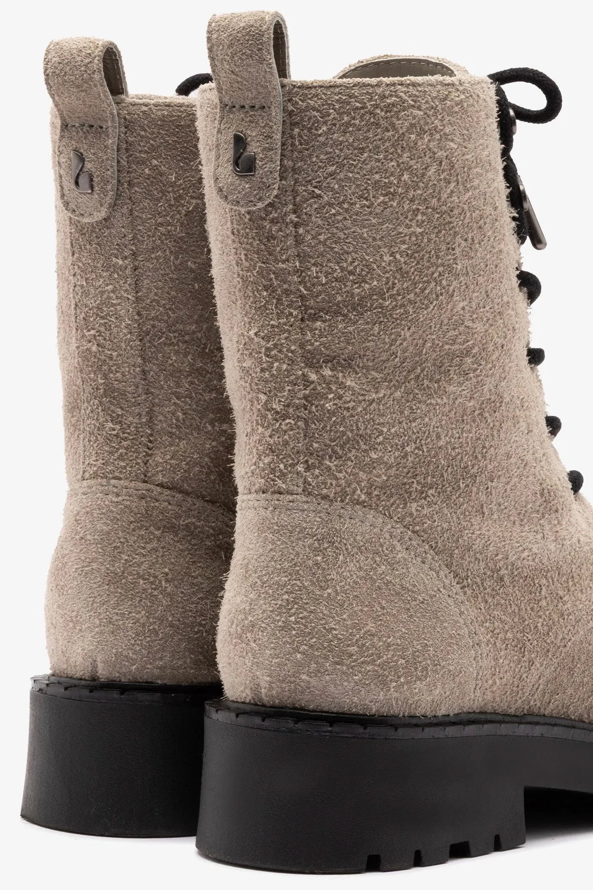 Trinity Boot In Rhino Suede