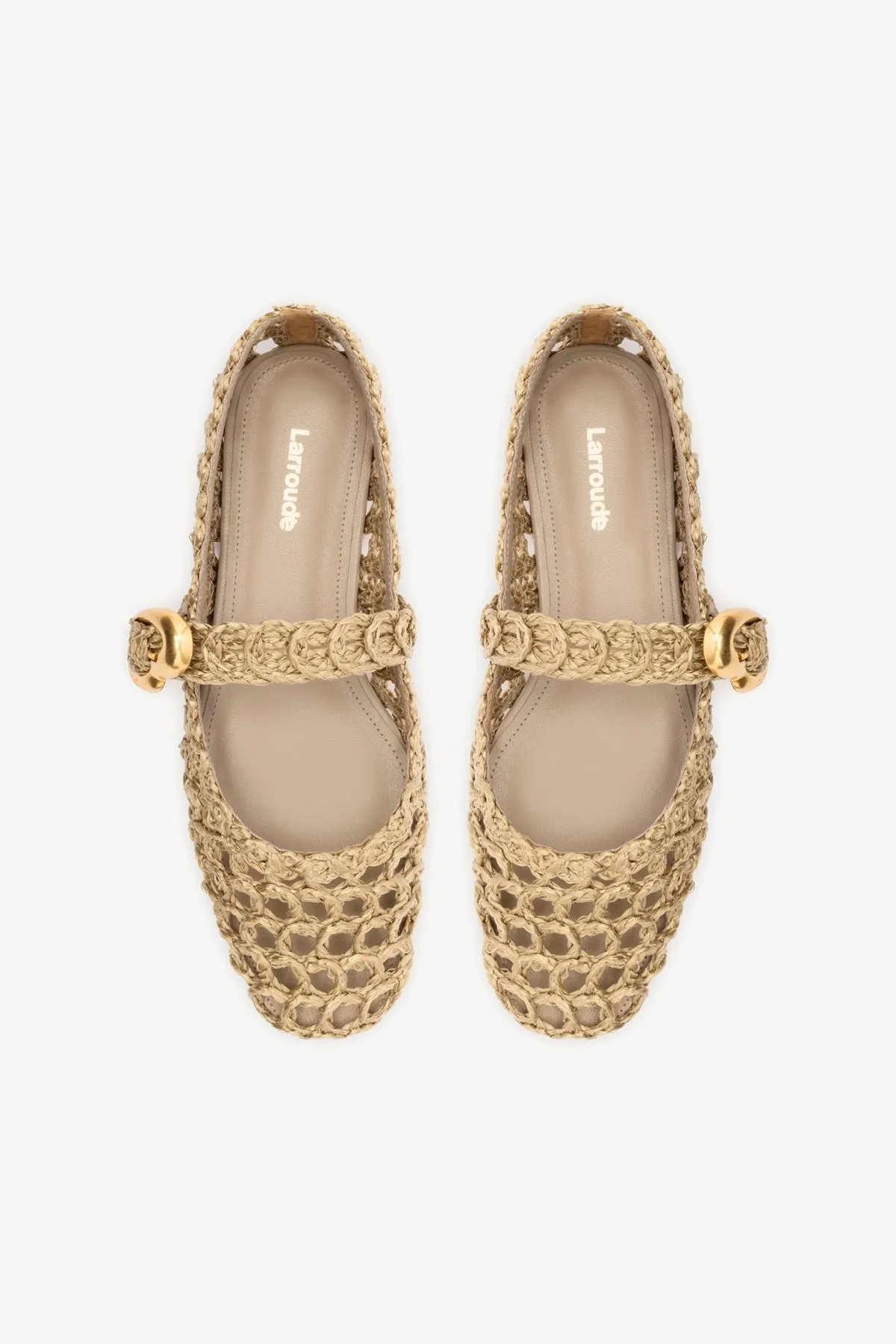 Verona Macrame In Algae Embroidered Raffia