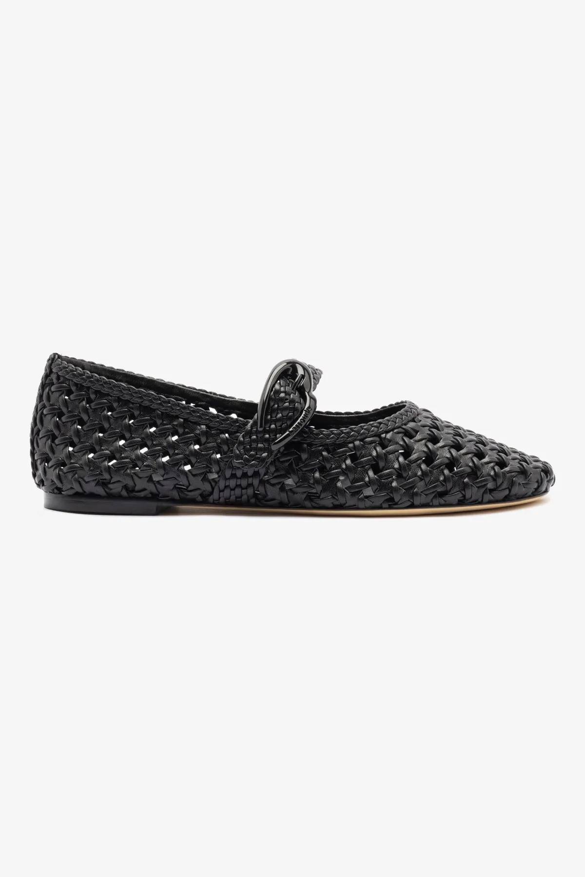 Verona New Macrame In Black Leather