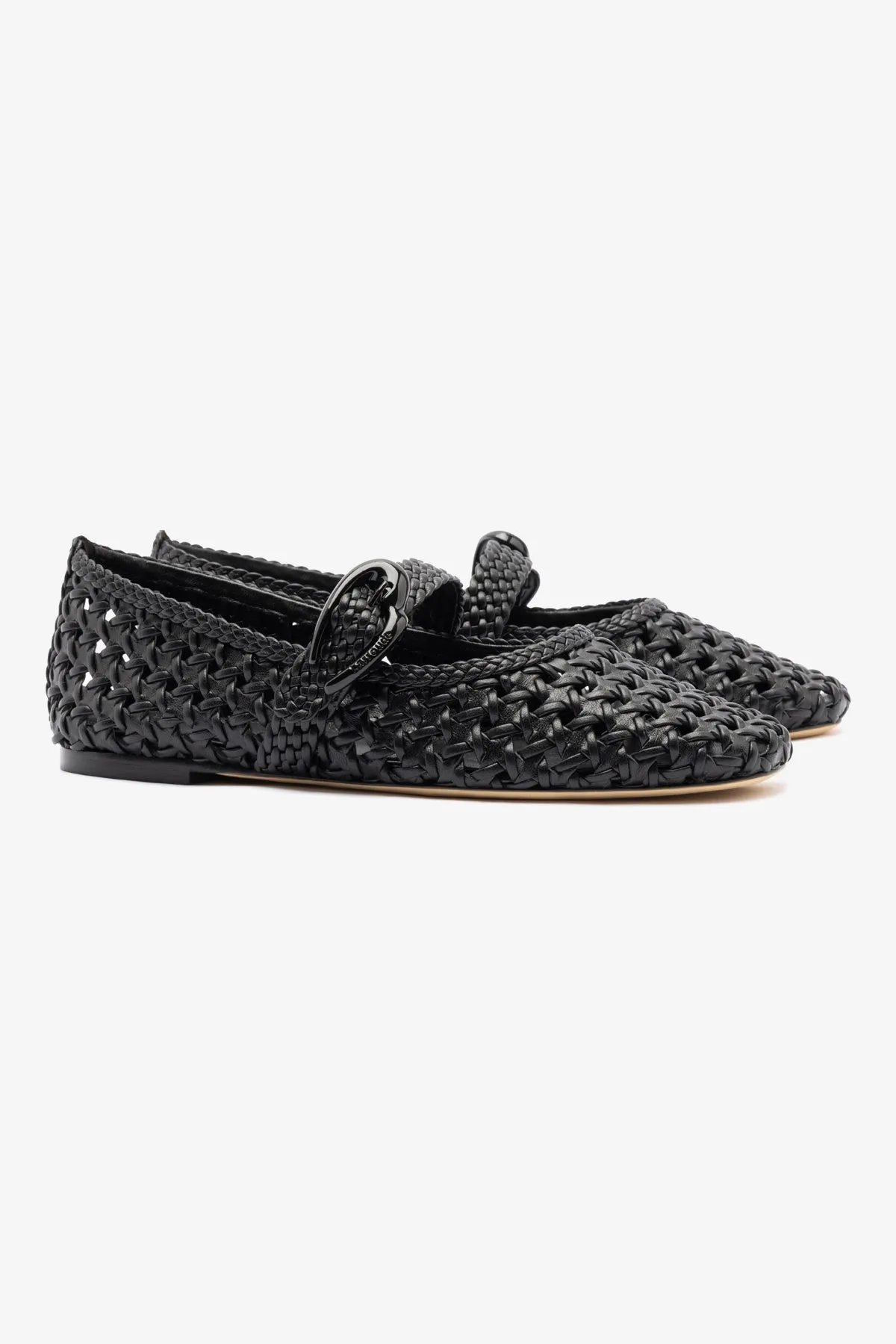 Verona New Macrame In Black Leather