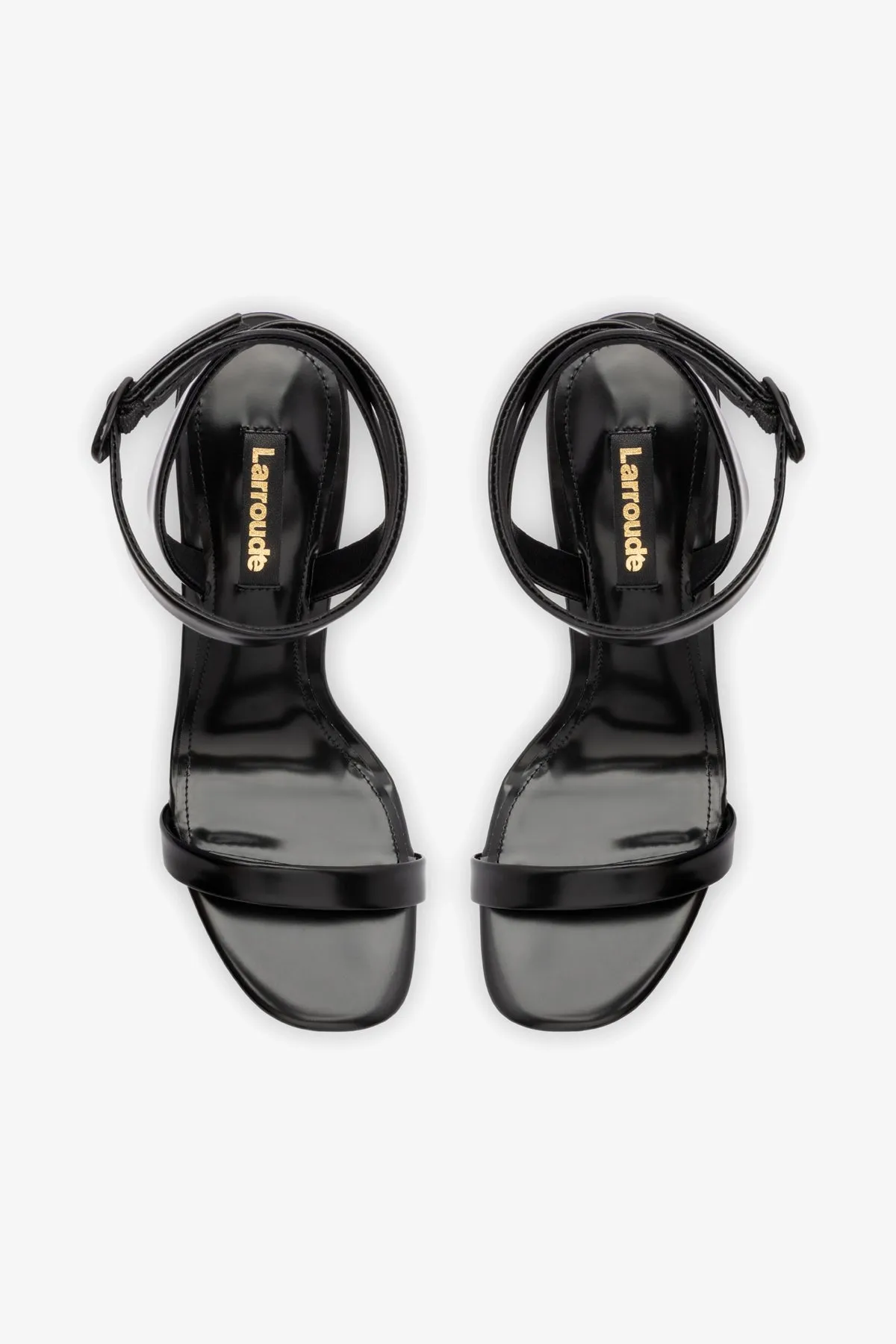 Veronina Sandal In Black Box Leather
