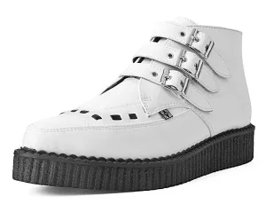 White TUKskin? 3-Buckle Boot
