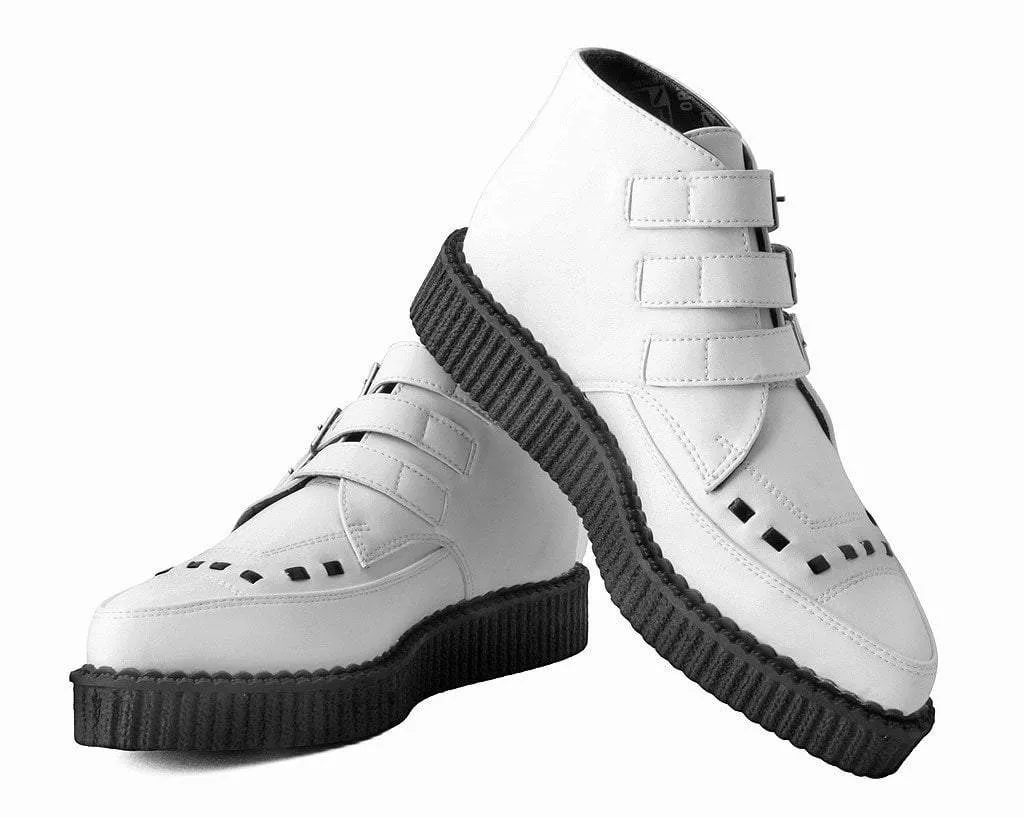 White TUKskin? 3-Buckle Boot