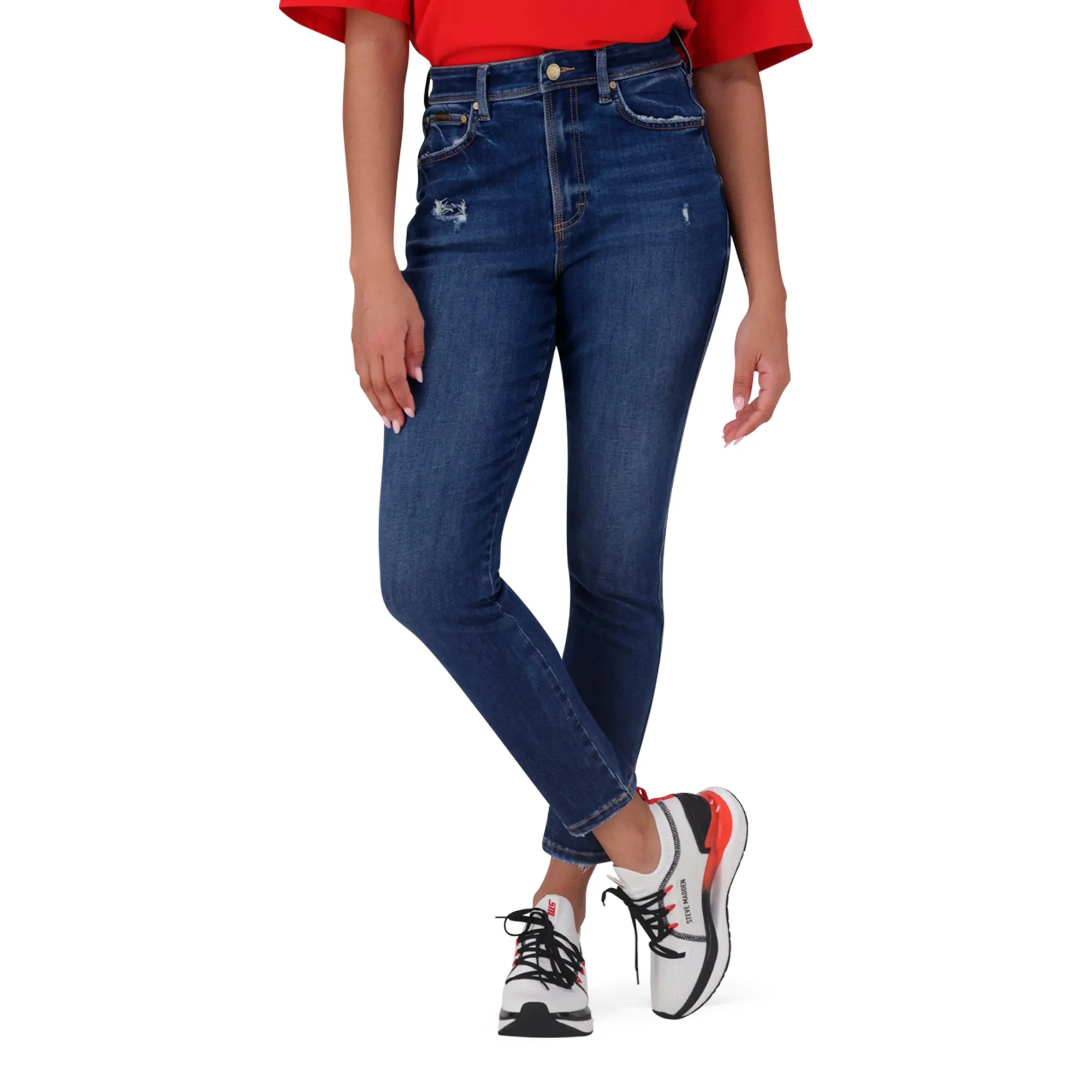 ZOE CONTOUR CURVY DARK BLUE SKINNY