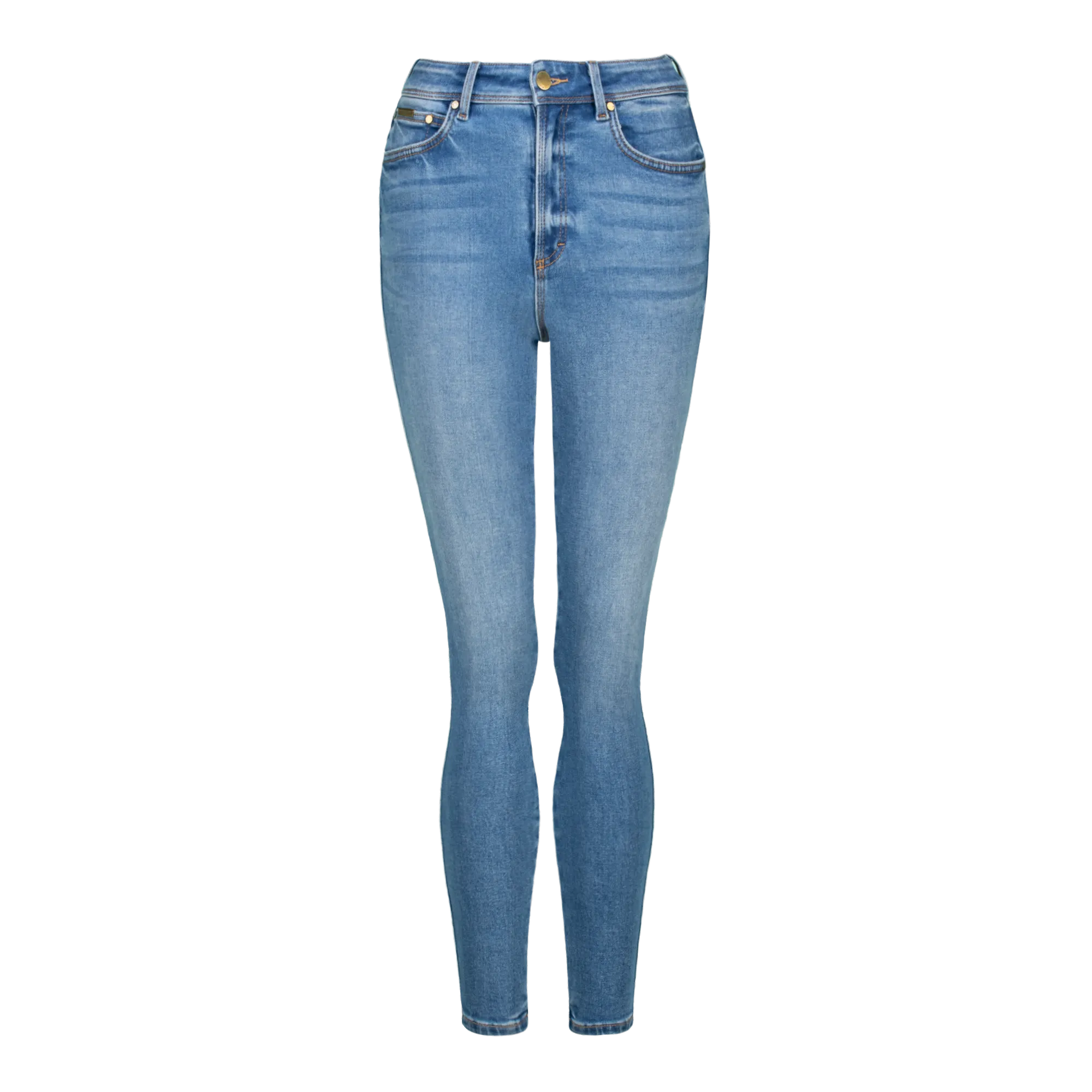 ZOE CONTOUR CURVY MID WASH SKINNY
