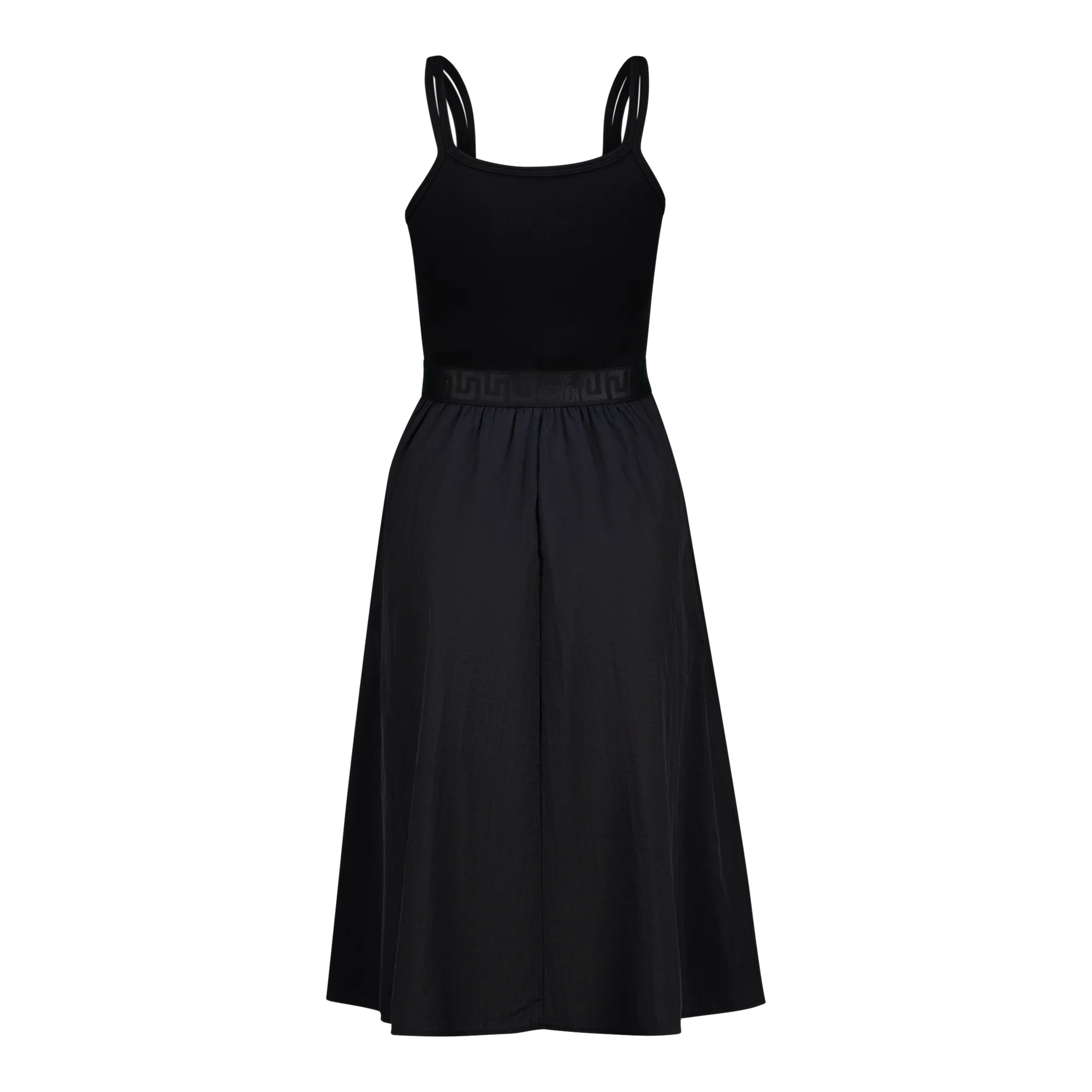 ZORA BLACK BALLERINA MIDI DRESS