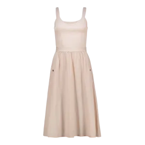 ZORA STONE BALLERINA MIDI DRESS